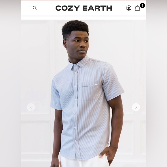 Cozy Earth Button up - Picture 2 of 4